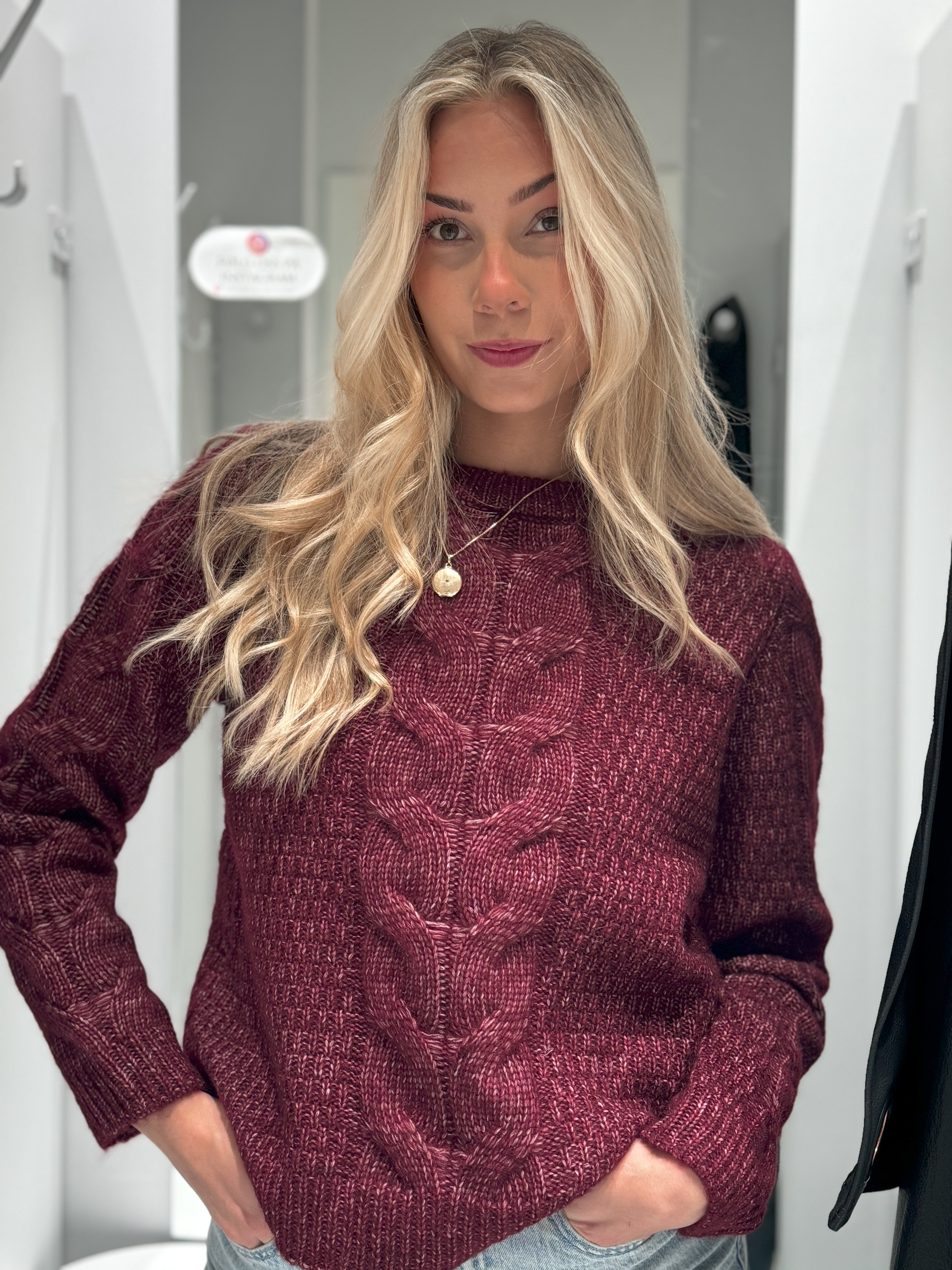 PCNINA Pullover - Tawny Port